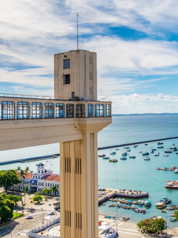VISTA PARA O ELEVADOR LACERDA