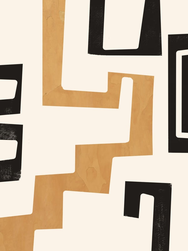 MODERN ABSTRACT MINIMAL SHAPES 146T