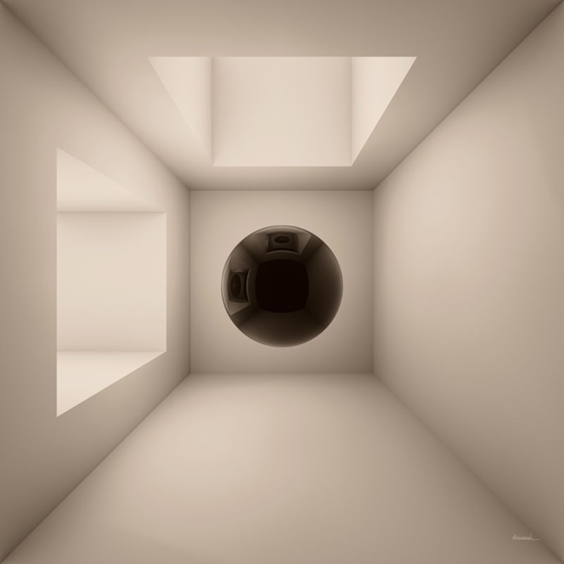 DARK SPHERE NO4 - DOWN RIGHT
