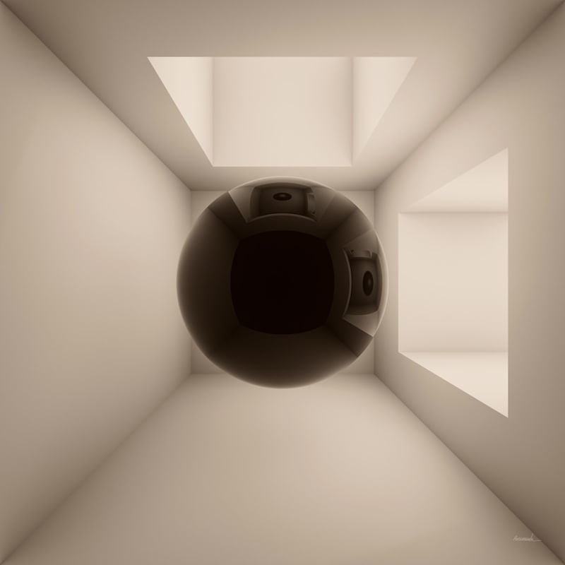 DARK SPHERE NO3 - DOWN LEFT