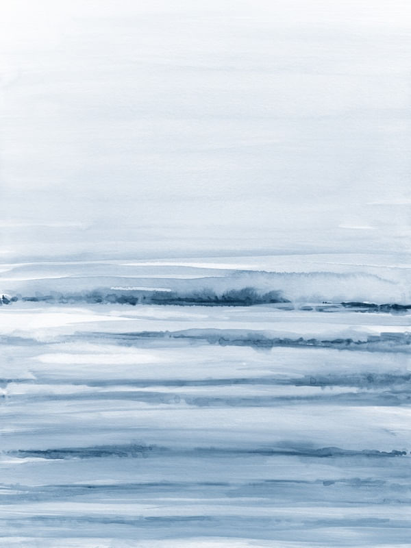 WATERCOLOR STROKES IN SHADES OF BLUE