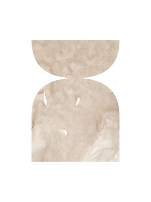WATERCOLOR SHAPES 1 - BEIGE TONES