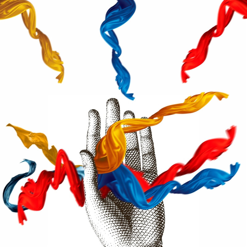 MANO DI COLORE