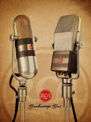 BROADCASTING'S BEST (MICROFONES VINTAGE RCA)