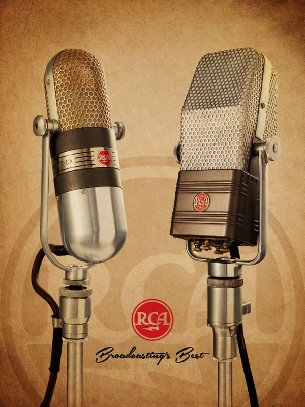 BROADCASTING'S BEST (MICROFONES VINTAGE RCA)