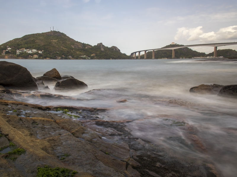 TERCEIRA PONTE, LONGA EXPOSIÇÃO, MAR CAPIXABA