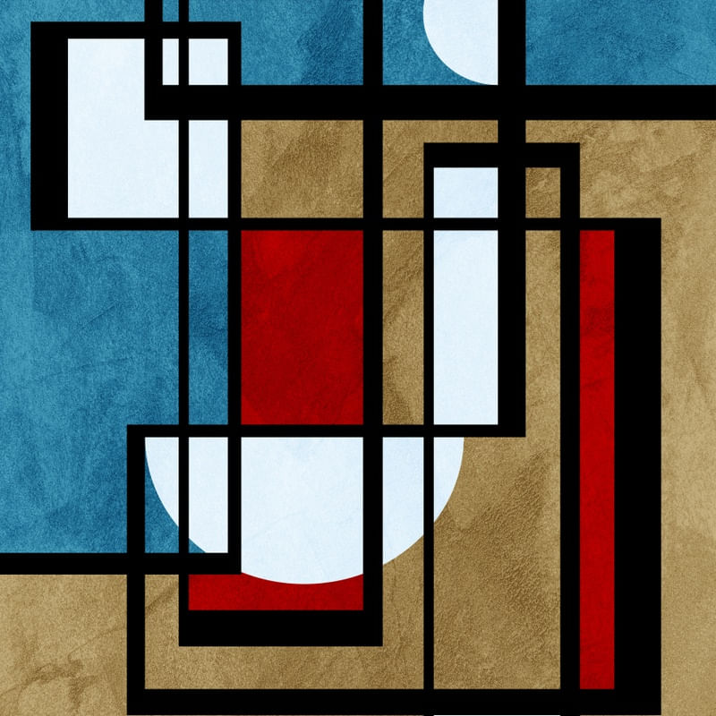 ABSTRATO GEOMETRICO - 32B-Q