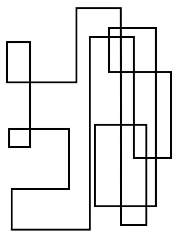 ABSTRATO GEOMETRICO - 254A