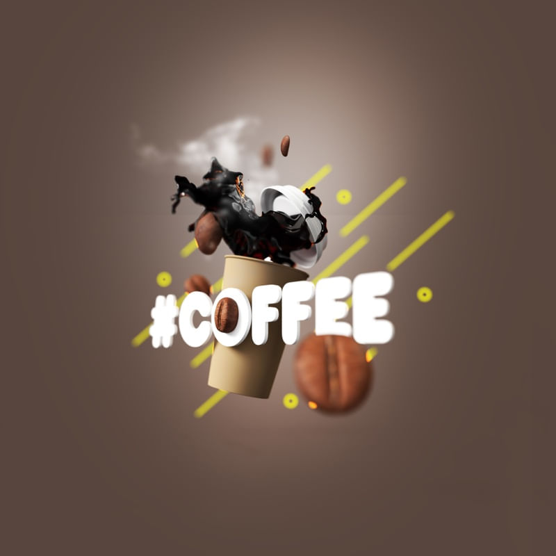 COFFE AMBIENTE MARROM
