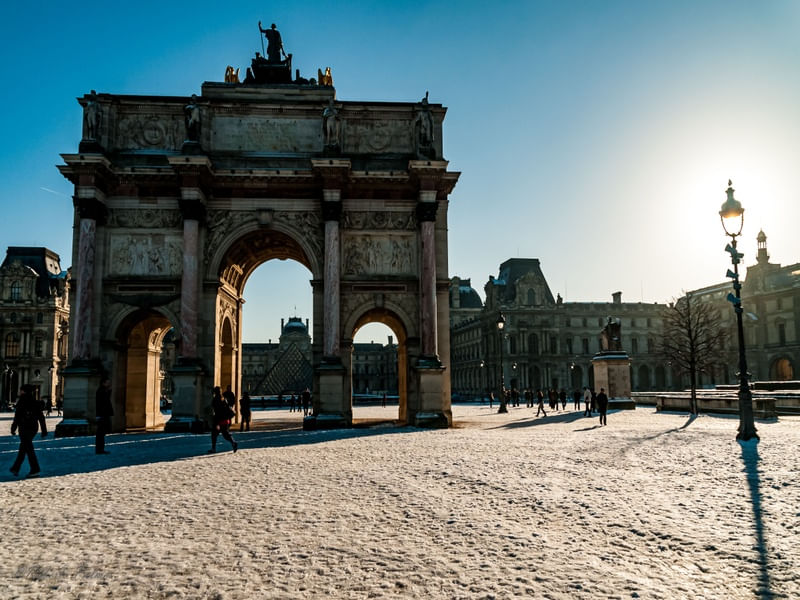 ARCO DO TRIUNFO DO LOUVRE