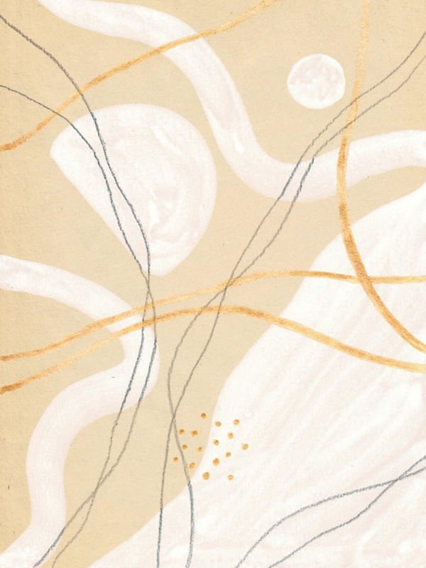 ABSTRACT CURVED LINES PASTEL