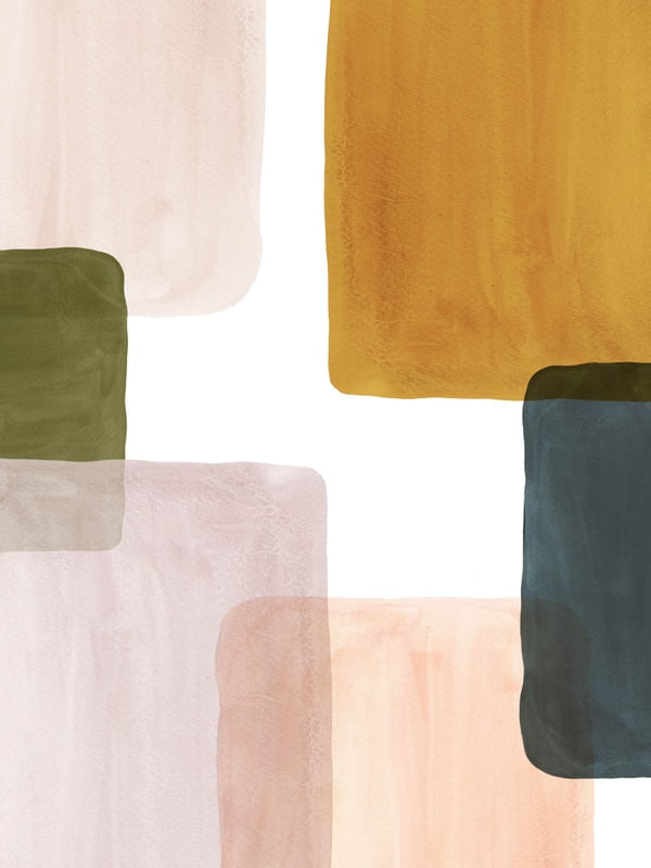 GEOMETRIC SHAPES WATERCOLOR