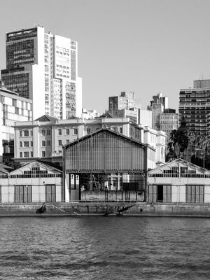 PORTO ALEGRE - CAIS MAUÁ II P&B