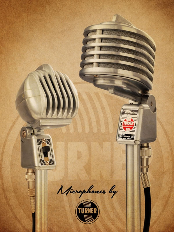 MICROPHONES BY TURNER (MICROFONES VINTAGE)