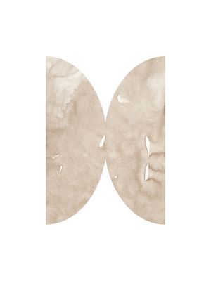 WATERCOLOR SHAPES 6 - BEIGE TONES