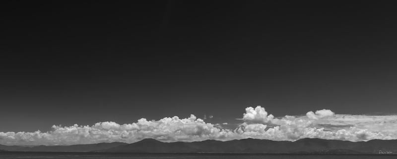 HORIZONTE, PRETO E BRANCO