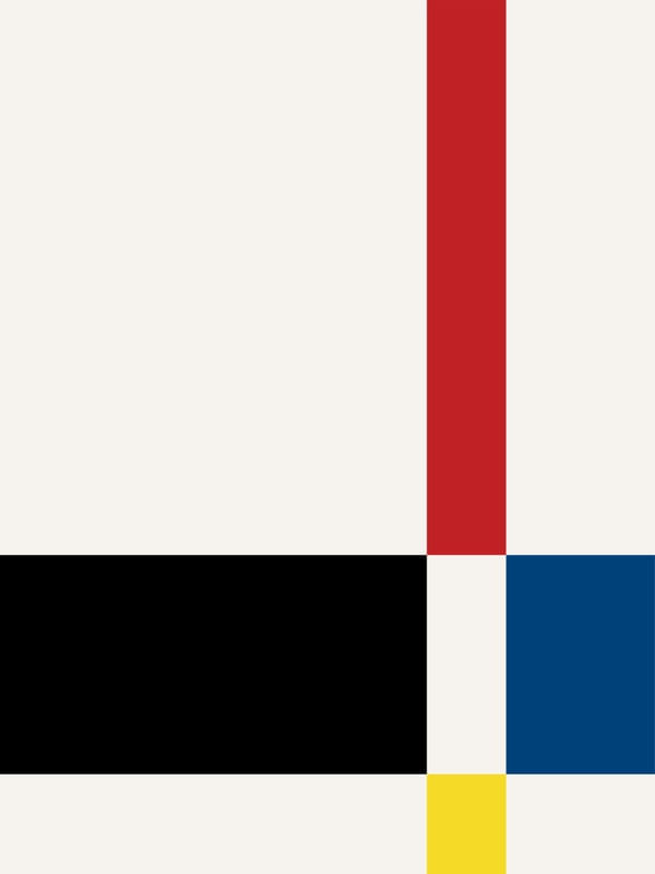 ESTILO PIET MONDRIAN - 07B