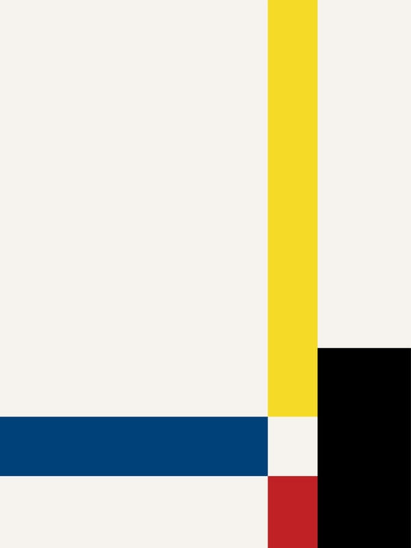 ESTILO PIET MONDRIAN - 07D