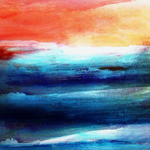 ABSTRACT OCEANSCAPE