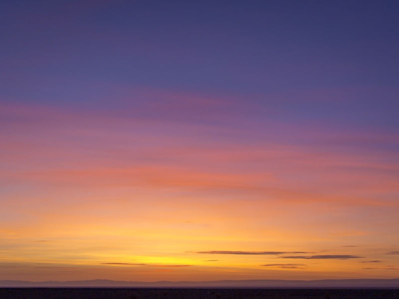 PÔR DO SOL NO DESERTO DO ATACAMA | PAISAGEM COLORIDA | CÉU DEGRADÊ
