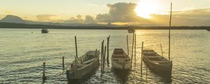 BARCOS NA ILHA DAS CAIEIRAS EM VITÓRIA - ES II
