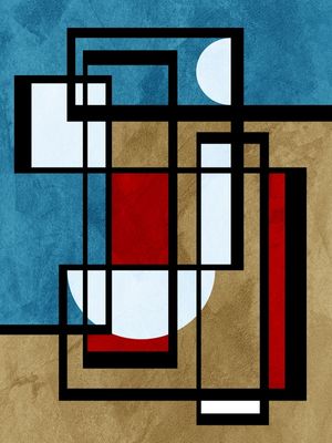 ABSTRATO GEOMETRICO - 32B1
