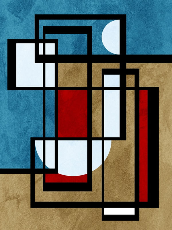 ABSTRATO GEOMETRICO - 32B1