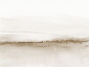 WATERCOLOR LANDSCAPE BEIGE TONES