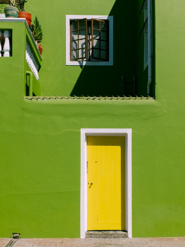 CORES DE BO KAAP - VERDE E AMARELO