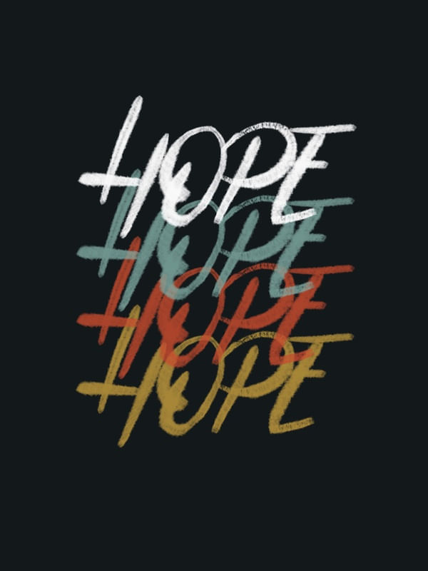 LETTERING HOPE