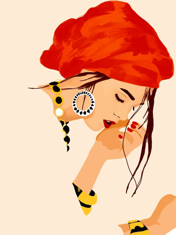 SUMMER GIRL ILLUSTRATION 8