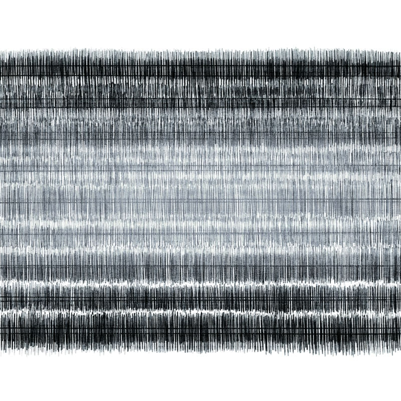 BETWEEN THE LINES PRETO E BRANCO CINZA, NEUTRO ABSTRATO LINHAS QUADRADO