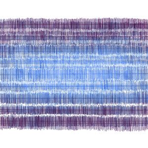 BETWEEN THE LINES AZUL ROXO TOLET, COLORIDO ABSTRATO LINHAS QUADRADO
