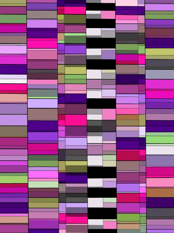 COLOR ZEN VIBRANTE 6, GEOMETRICO COLORIDO FORMAS ABSTRATO
