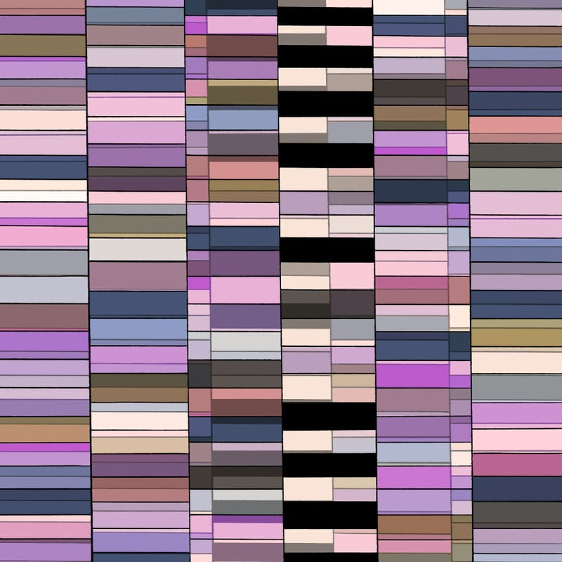 COLOR ZEN MUTED 4 ROXO ROSA, GEOMETRICO FORMAS ABSTRATO QUADRADO