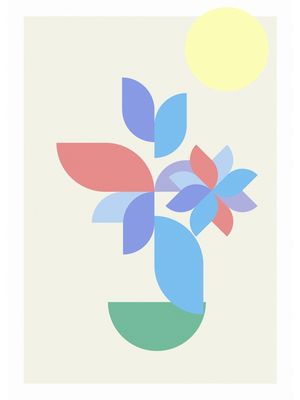 VASO COM FLORES II