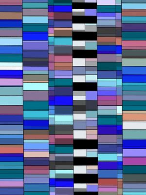 COLOR ZEN VIBRANTE 5, GEOMETRICO COLORIDO FORMAS ABSTRATO