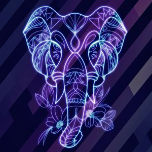 ELEFANTE NEON