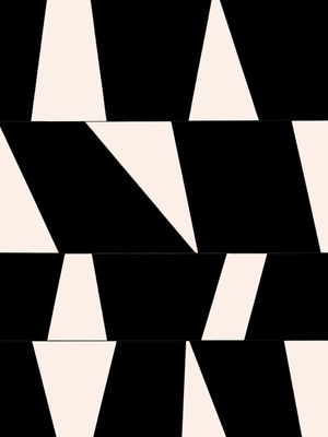 PUSH AND PULL PRETO BEGE 3, MINIMALISTA GEOMETRICO MODERNO URBANO ILUSTRAÇÃO
