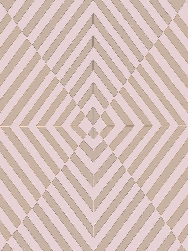 VORTEX BEGE ROSA, ABSTRATO GEOMETRICO OPT ART LINHAS ILUSTRAÇÃO