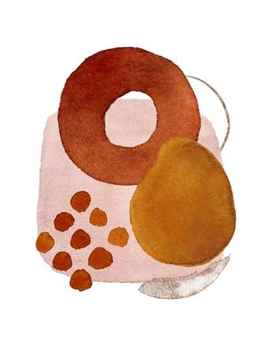 WATERCOLOR SHAPES IN RED 5