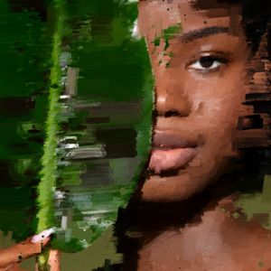 TROPICAL WOMAN ART 7