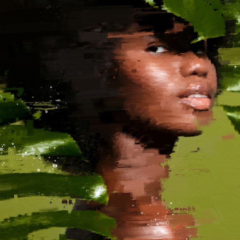 TROPICAL WOMAN ART 6