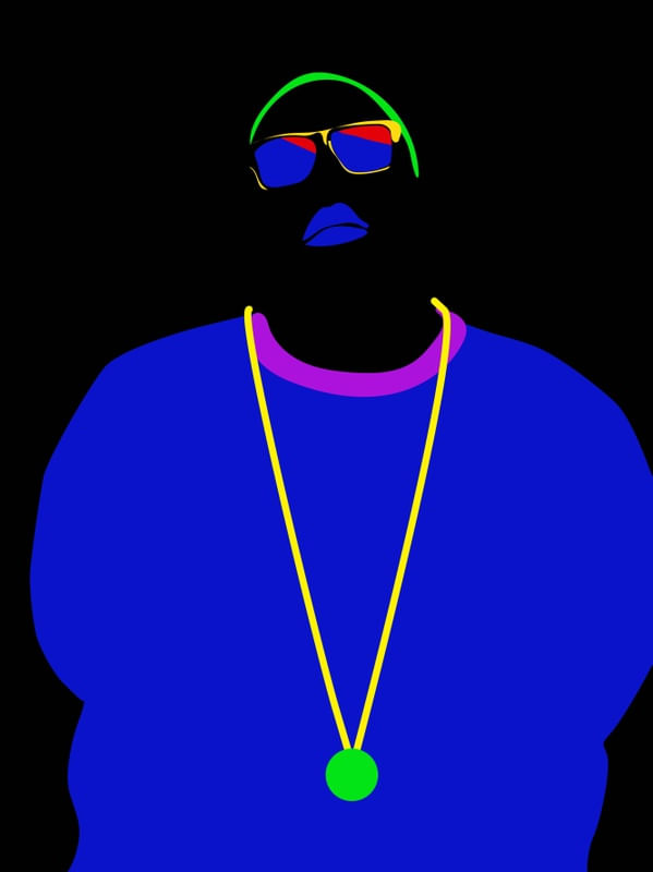 THE NOTORIOUS B.I.G. (MINIMALIST SERIES)