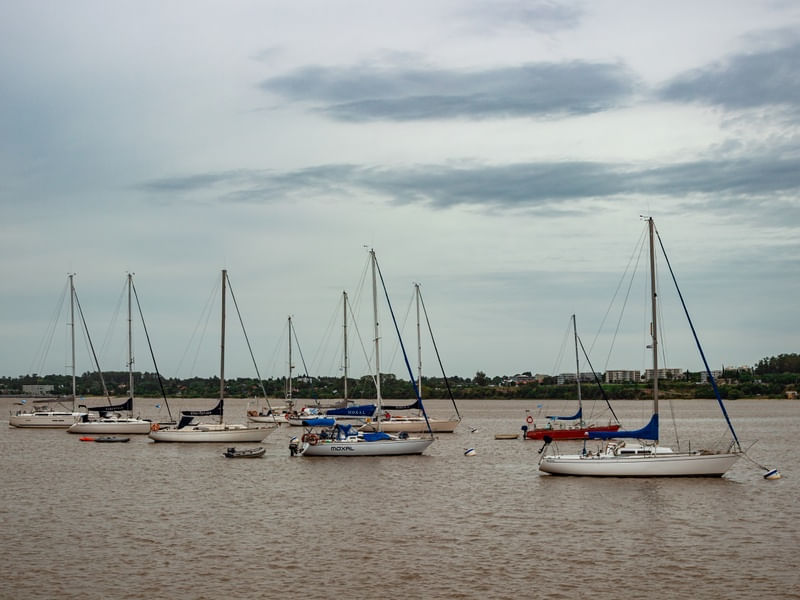MARINA COM VELEIROS
