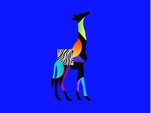 GIRAFFE - BLUEPRINT ANIMAL COLLECTION