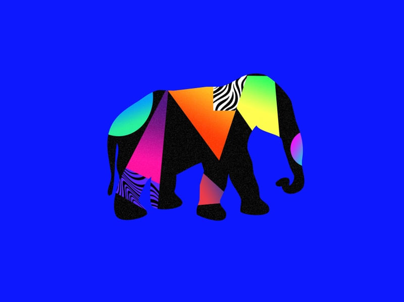 ELEPHANT - BLUEPRINT ANIMAL COLLECTION