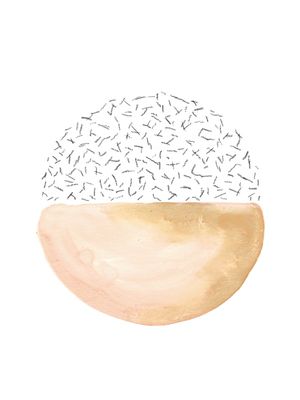 ABSTRACTION SEMICIRCLES PASTEL