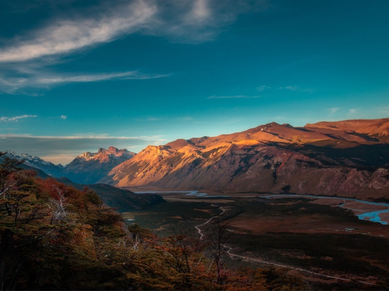 A ÚLTIMA LUZ DO DIA - ENTARDECER NA PATAGÔNIA