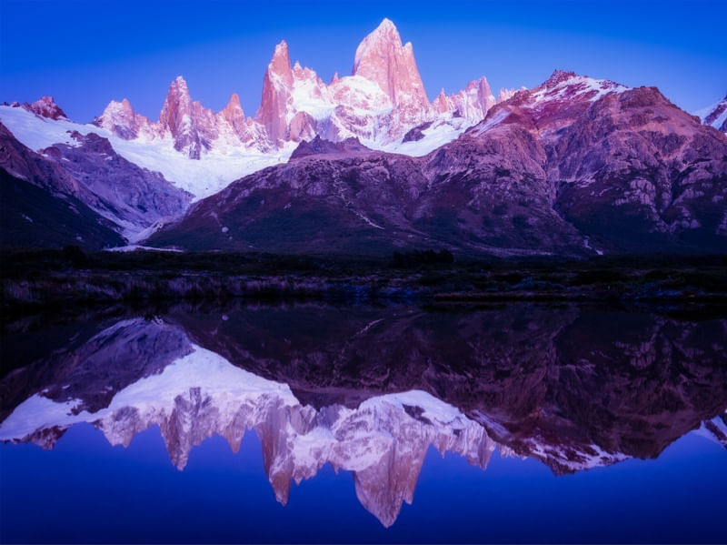REFLEXOS - UMA MANHÃ CONGELANTE NA PATAGÔNIA